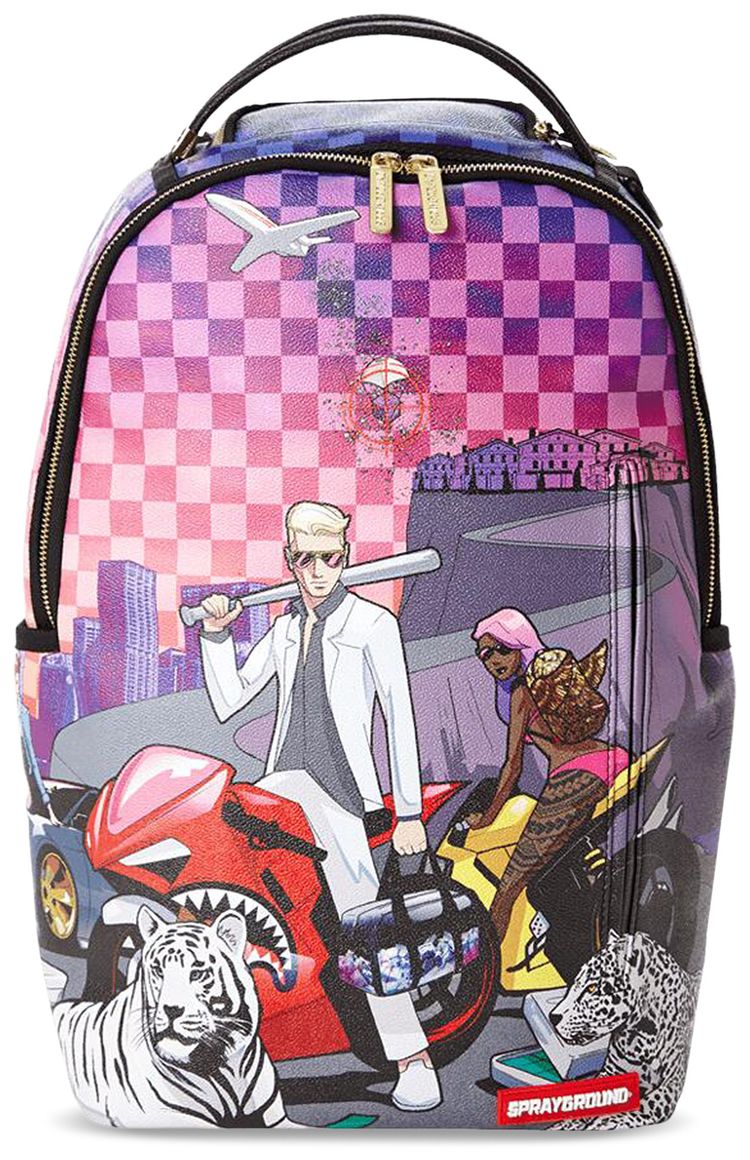Sprayground Dope Bag Dealer Backpack Multicolor