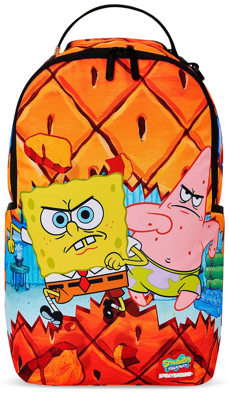 Sprayground Dont Mess With The Spongebob DLXSR Backpack Multicolor