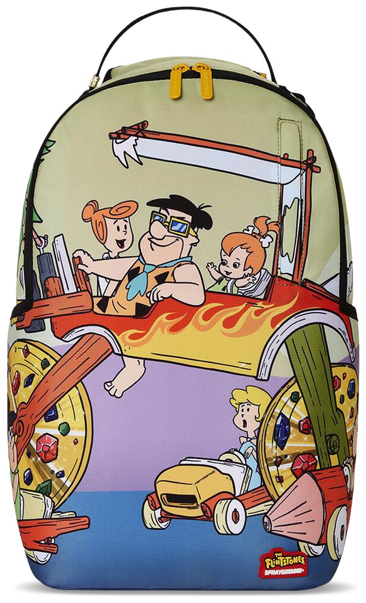 Sprayground Flintstones Big Rider Backpack Multicolor