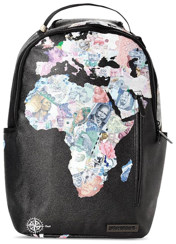 Sprayground Global Money Backpack Multicolor
