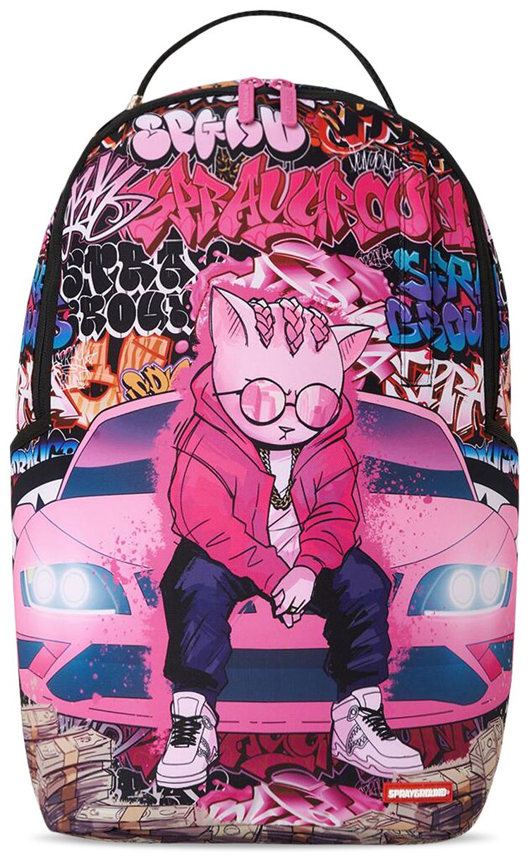 Sprayground Kitty Cash   Whatever It Takes Backpack Multicolor