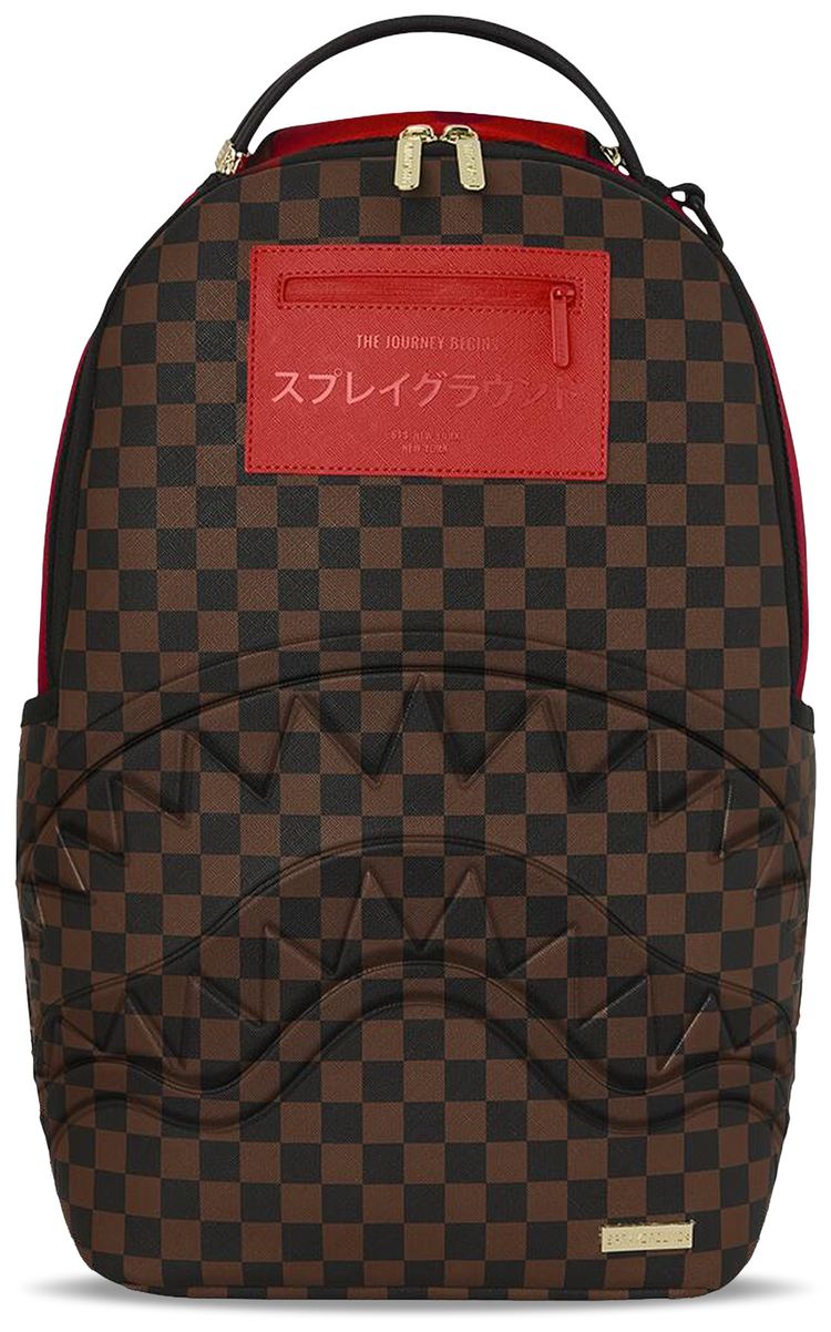Sprayground Katana Check Boss Backpack Multicolor