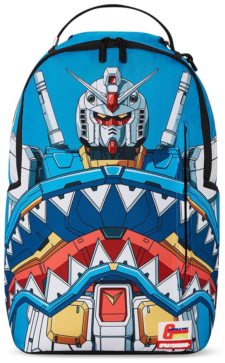 Sprayground GundAM Shark DLXSR Backpack Multicolor