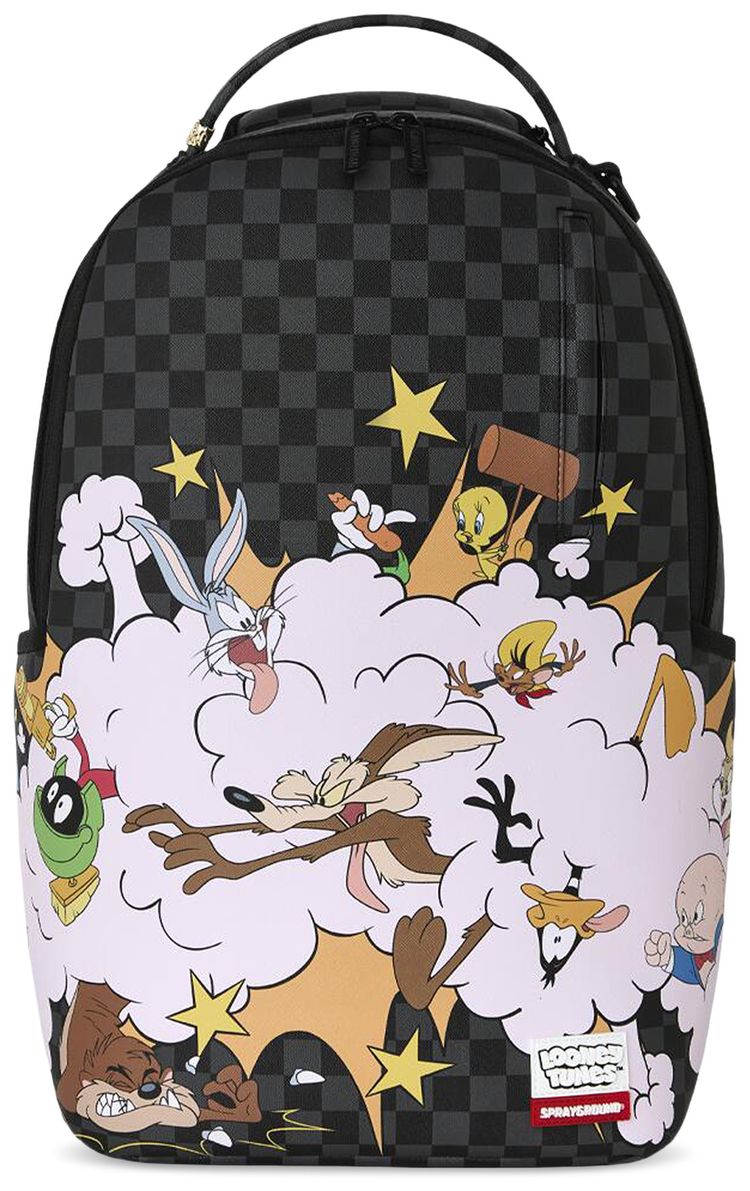 Sprayground Looney Tunes Official Collab   Rumble In The Shark Backpack Multicolor