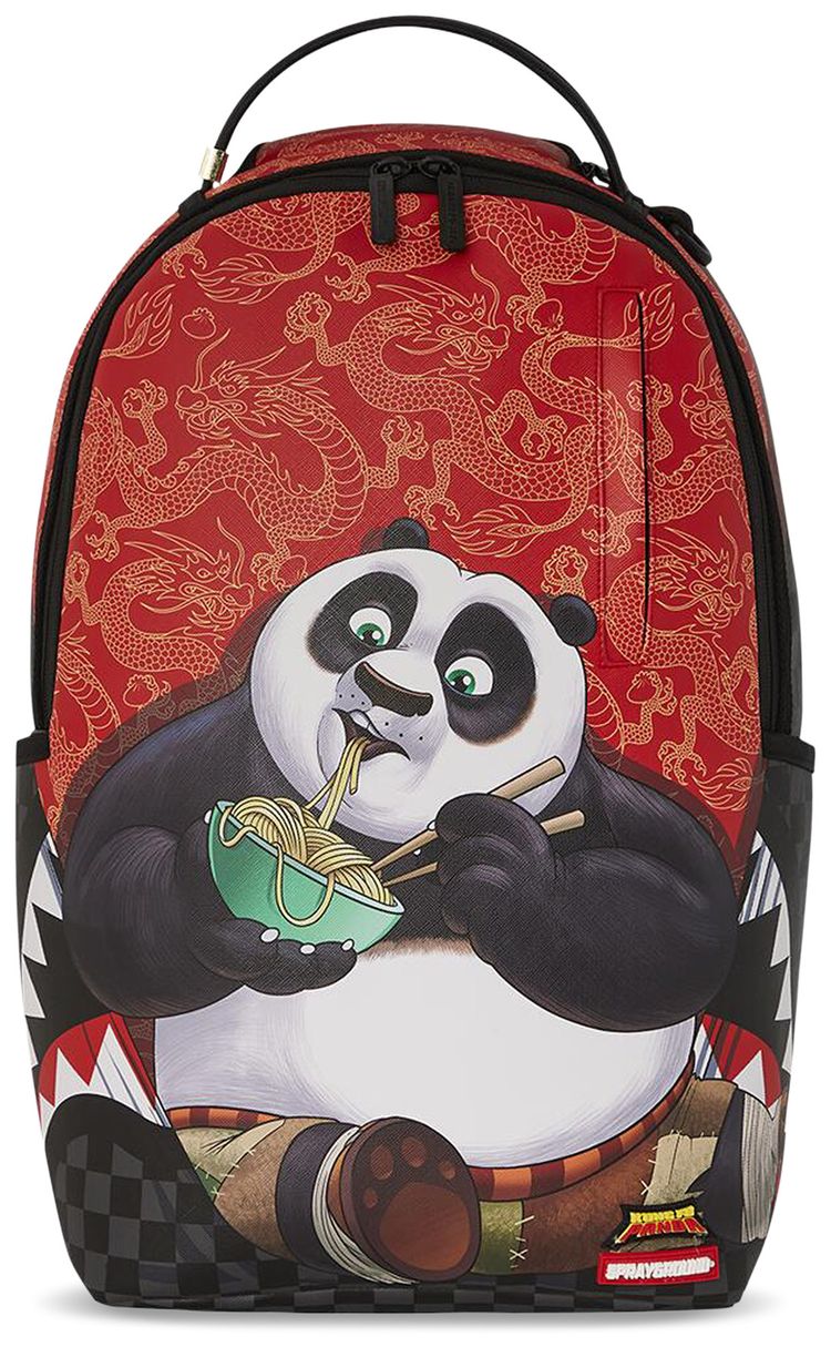 Sprayground Kung Fu Panda Oops Backpack Multicolor