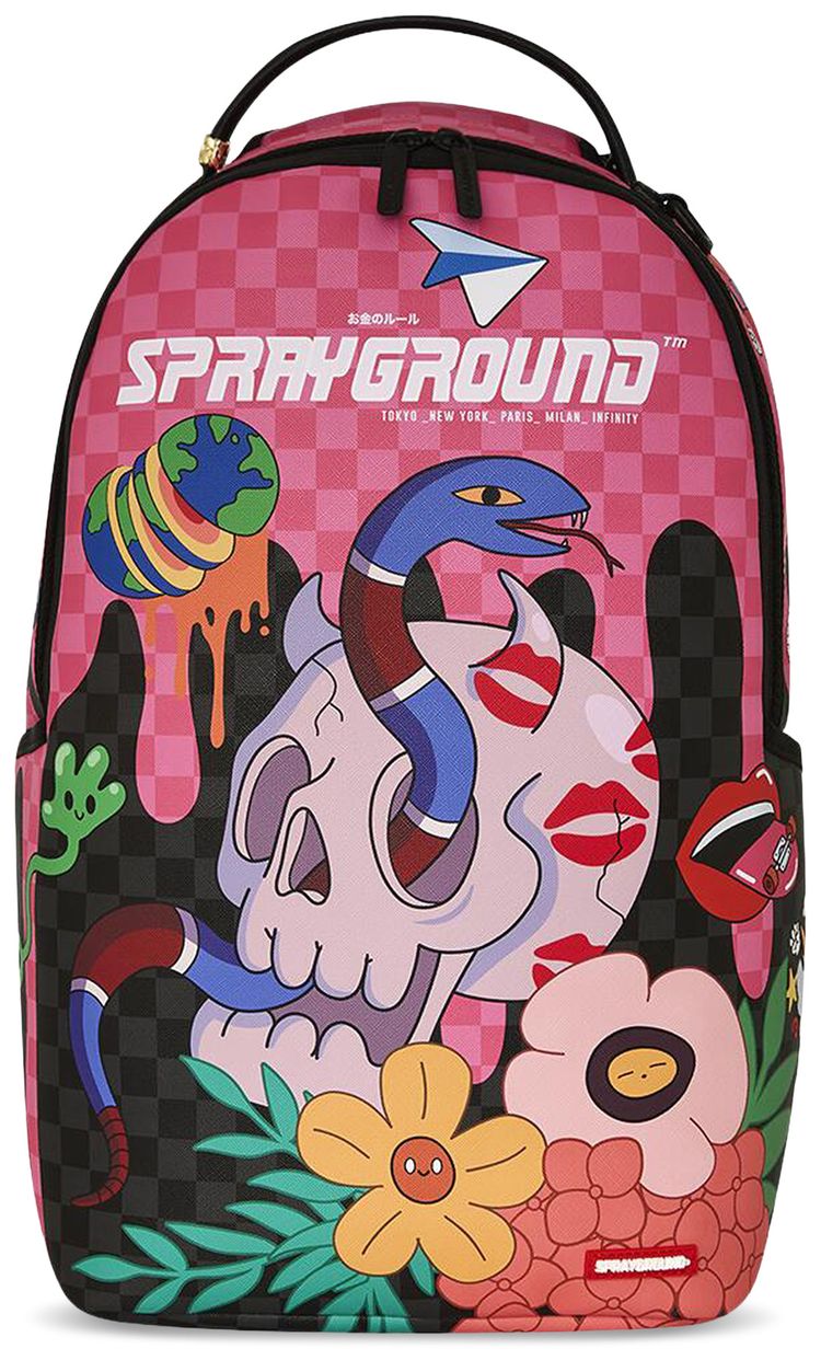 Sprayground Happy Hangry Backpack Multicolor