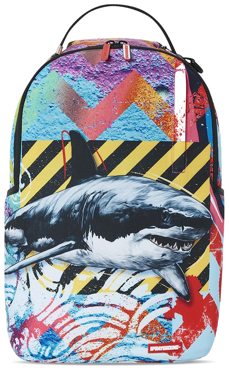 Sprayground Lone Shark Backpack Multicolor