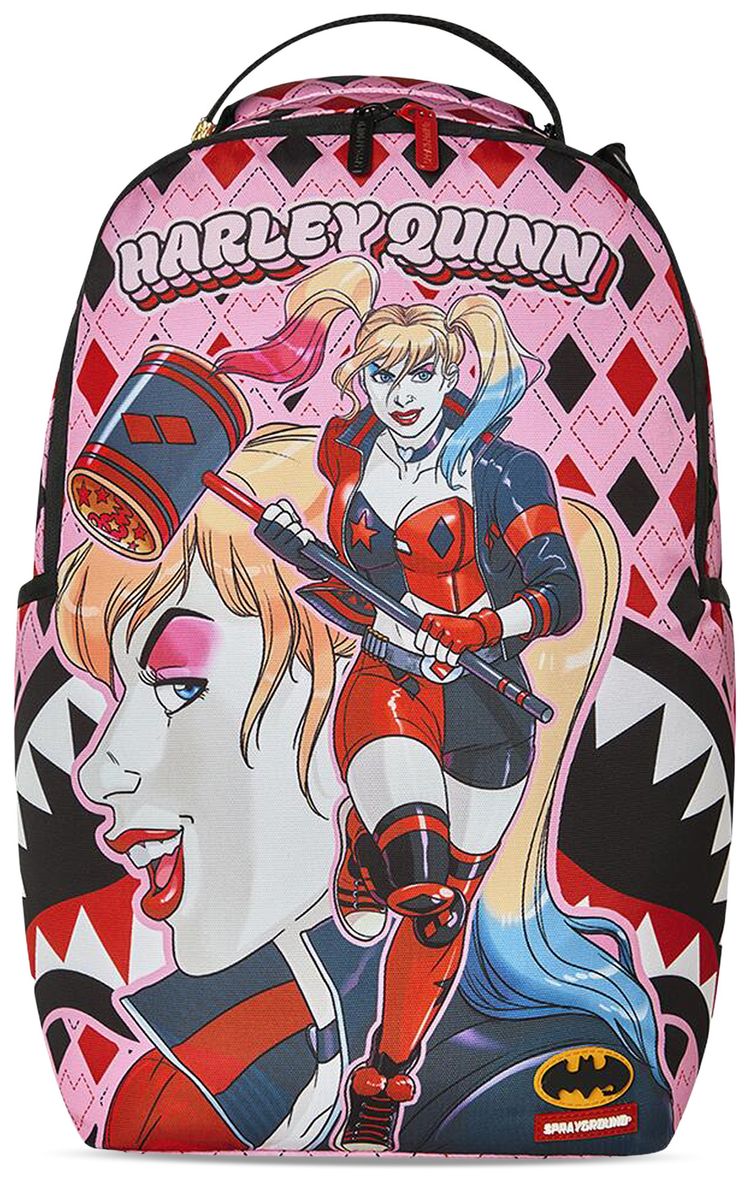 Sprayground Harley Quinn DC Hammer Backpack Multicolor
