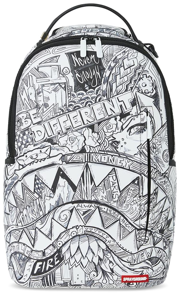 Sprayground Mad Doodles DlXV Backpack Multicolor