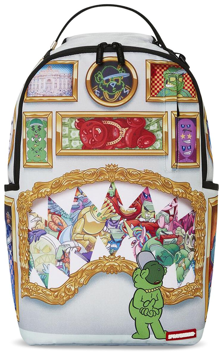 Sprayground Moneybear Art Critique Backpack Multicolor