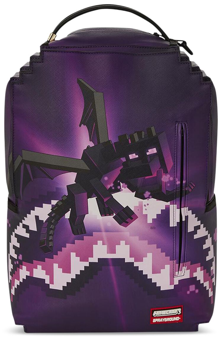 Sprayground Minecraft Ender Dragon Attack Backpack Multicolor