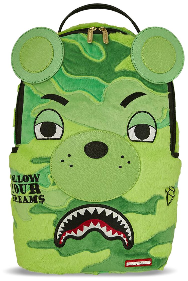 Sprayground Money Bear Big Dreams Backpack Multicolor