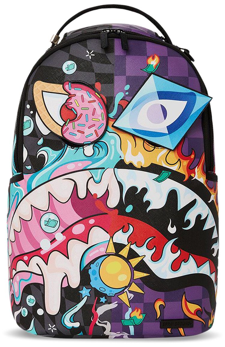 Sprayground Mad Scientist Backpack Multicolor