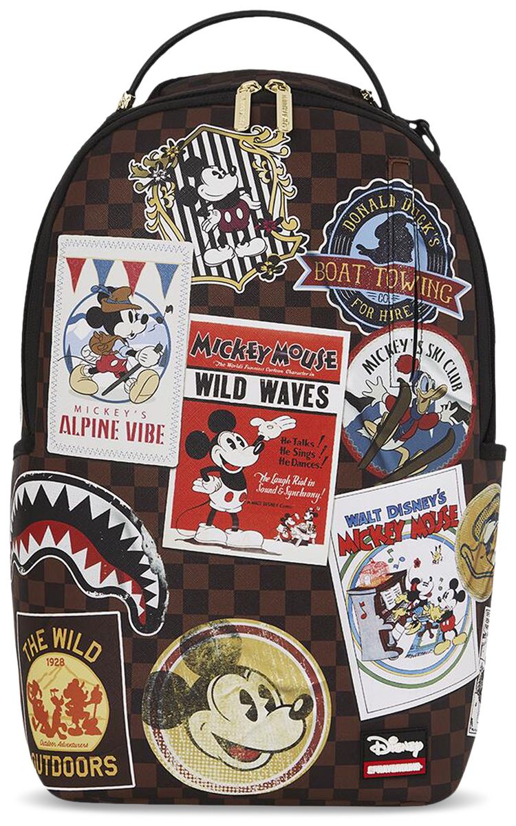 Sprayground Mickey Mouse Mogul Disney Collab Backpack Multicolor