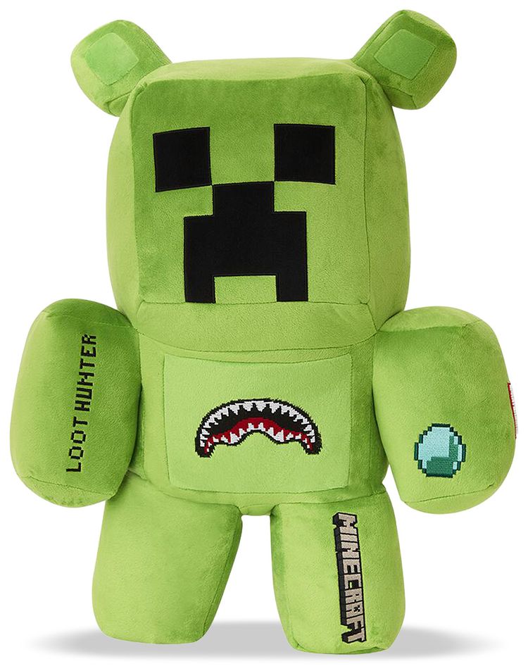 Sprayground Minecraft Creeper Moneybear Backpack Multicolor