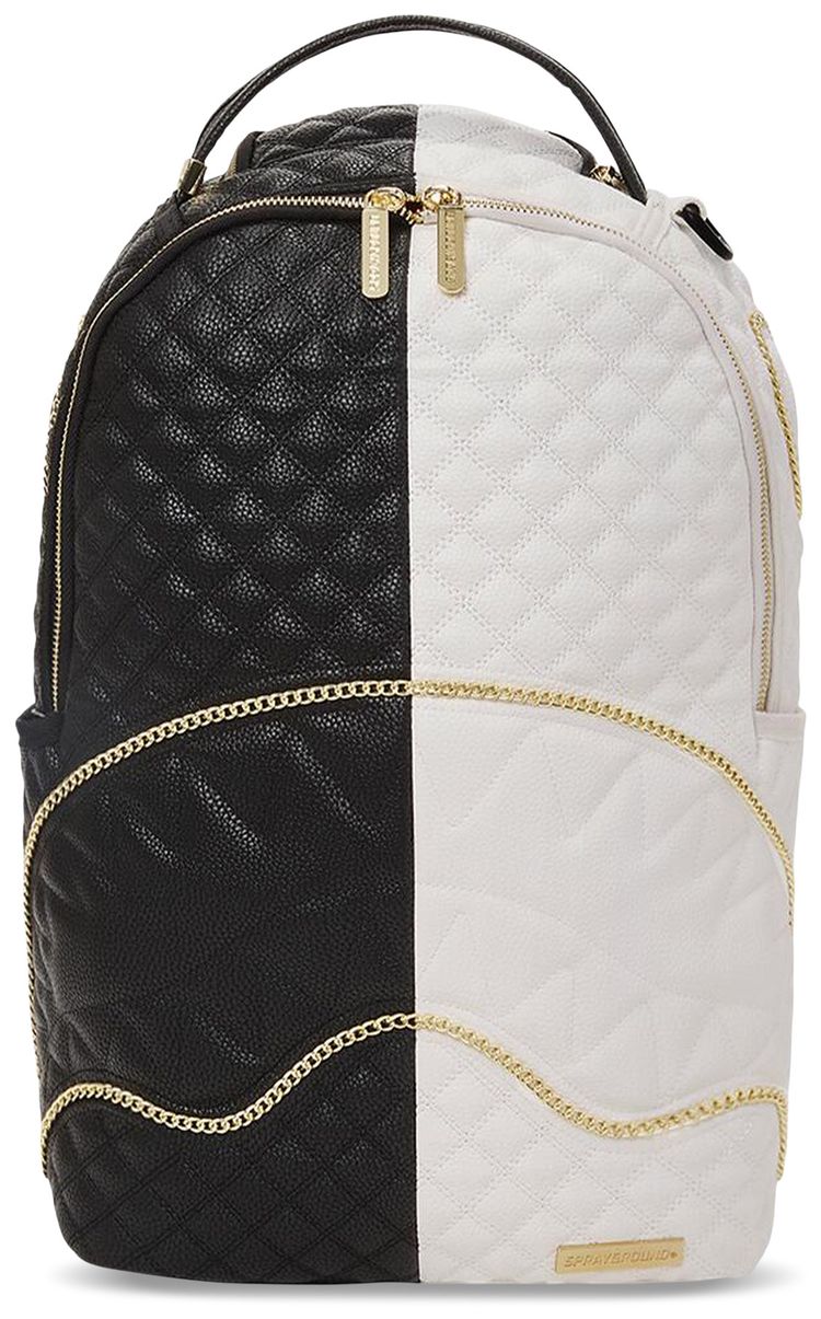 Sprayground Leveled Up Split Quilt Shark DlXV Backpack Multicolor