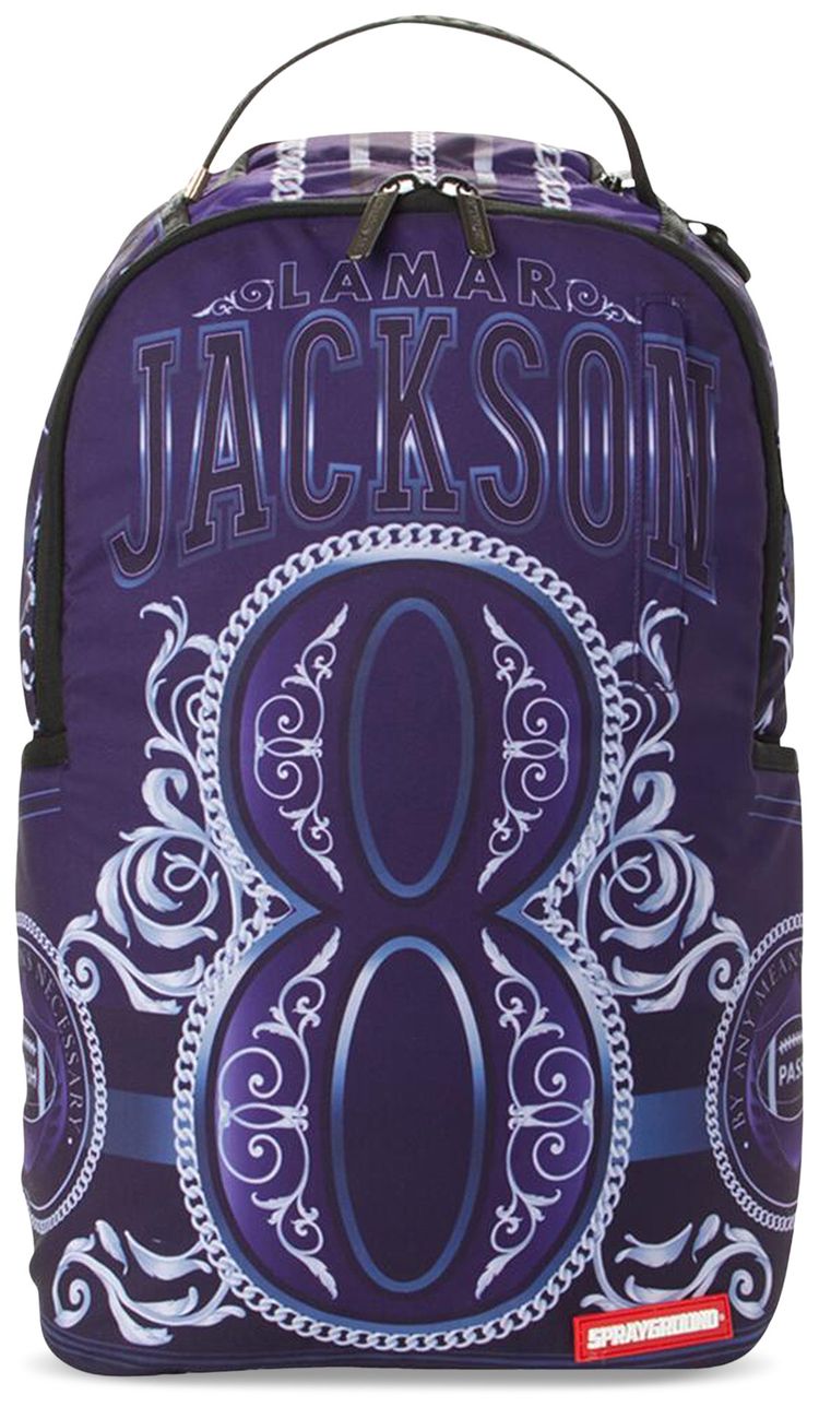 Sprayground NFL Lamar Jackson Backpack Multicolor