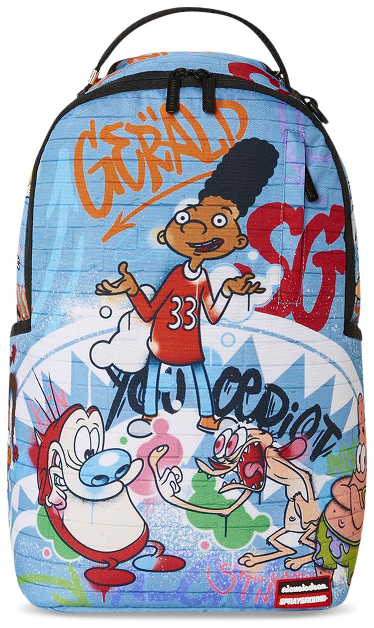 Sprayground Nick 90s Crew Standing Out DLXSR Backpack Multicolor