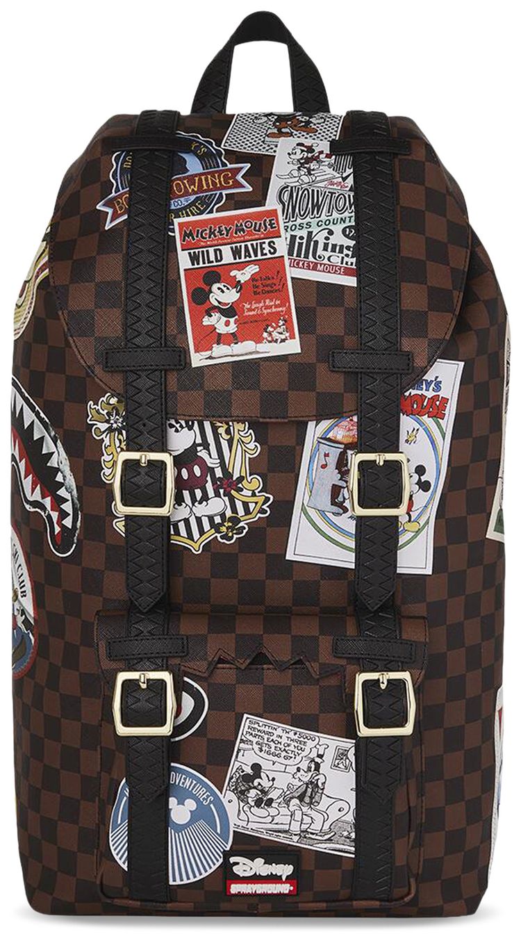 Sprayground Mickey Mouse Mogul Disney Collab Hills Backpack Multicolor