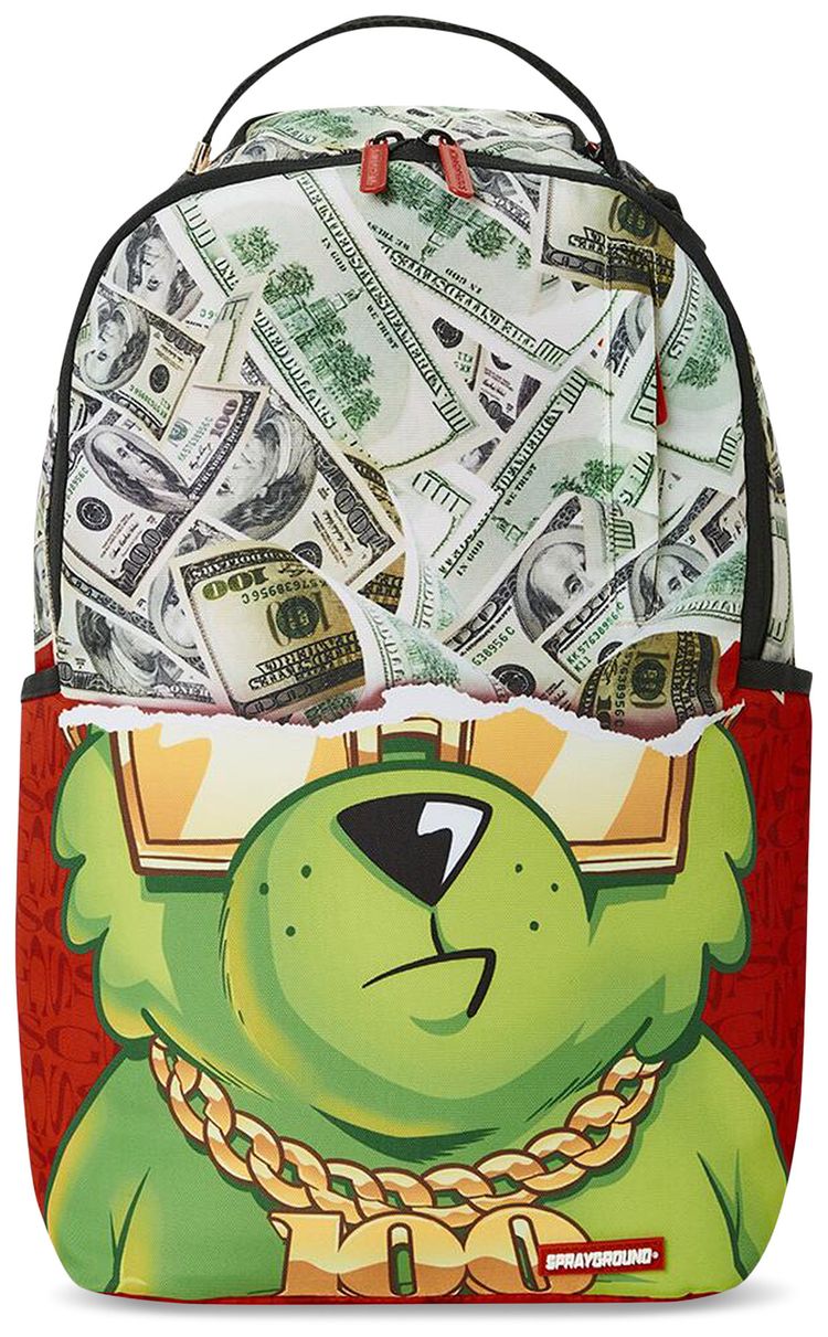 Sprayground Money Bear Steady Trippin Backpack Multicolor