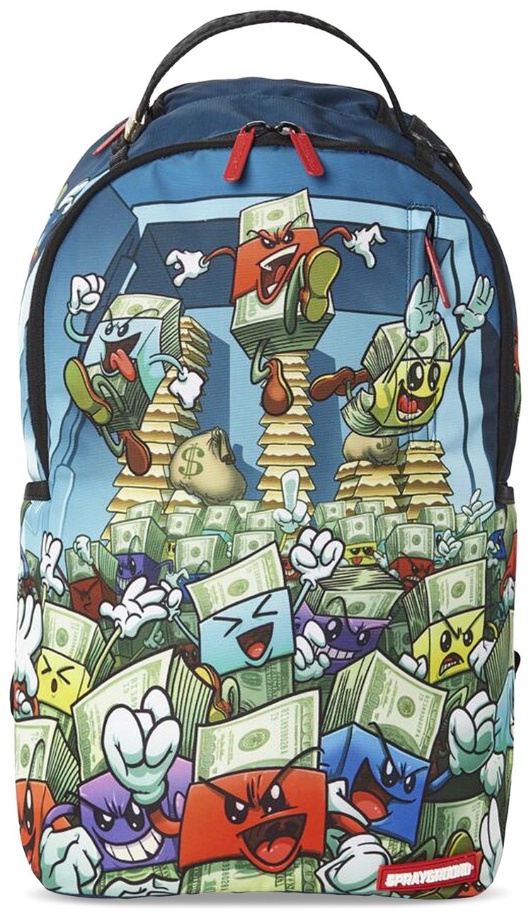 Sprayground Money Boys The Break Out Backpack Multicolor