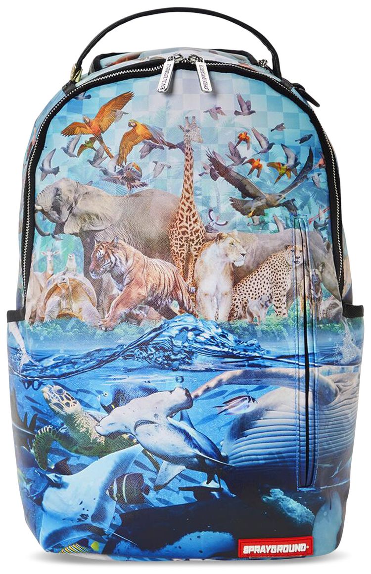 Sprayground Noahs Sh Ark DLXV Backpack Multicolor