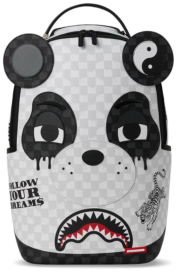 Sprayground Panda Party Shark Backpack Multicolor