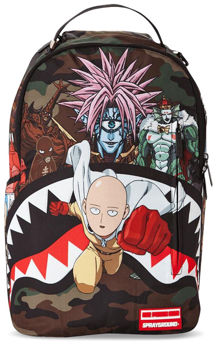 Sprayground One Punch Man Backpack Multicolor