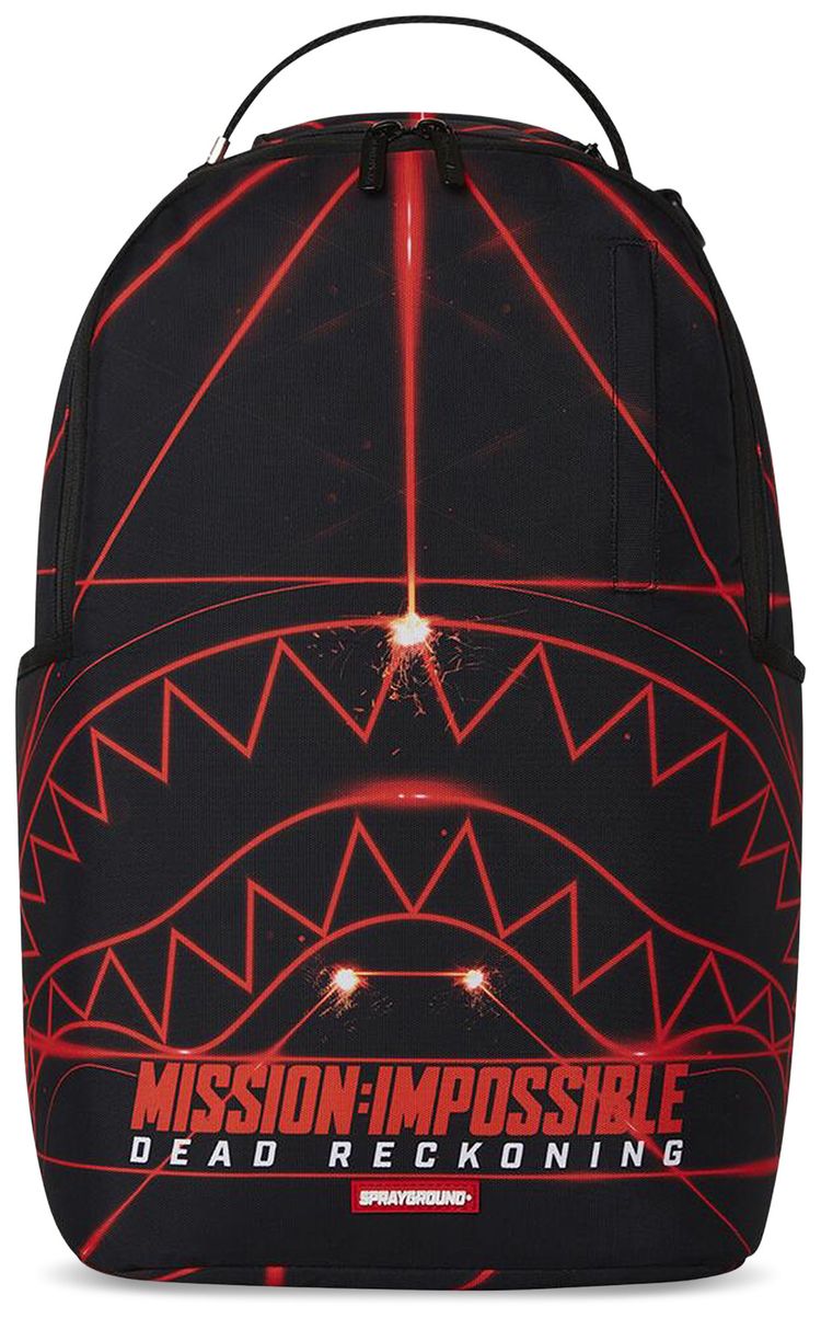 Sprayground Mission Impossible Heist Laser Shark Backpack Multicolor