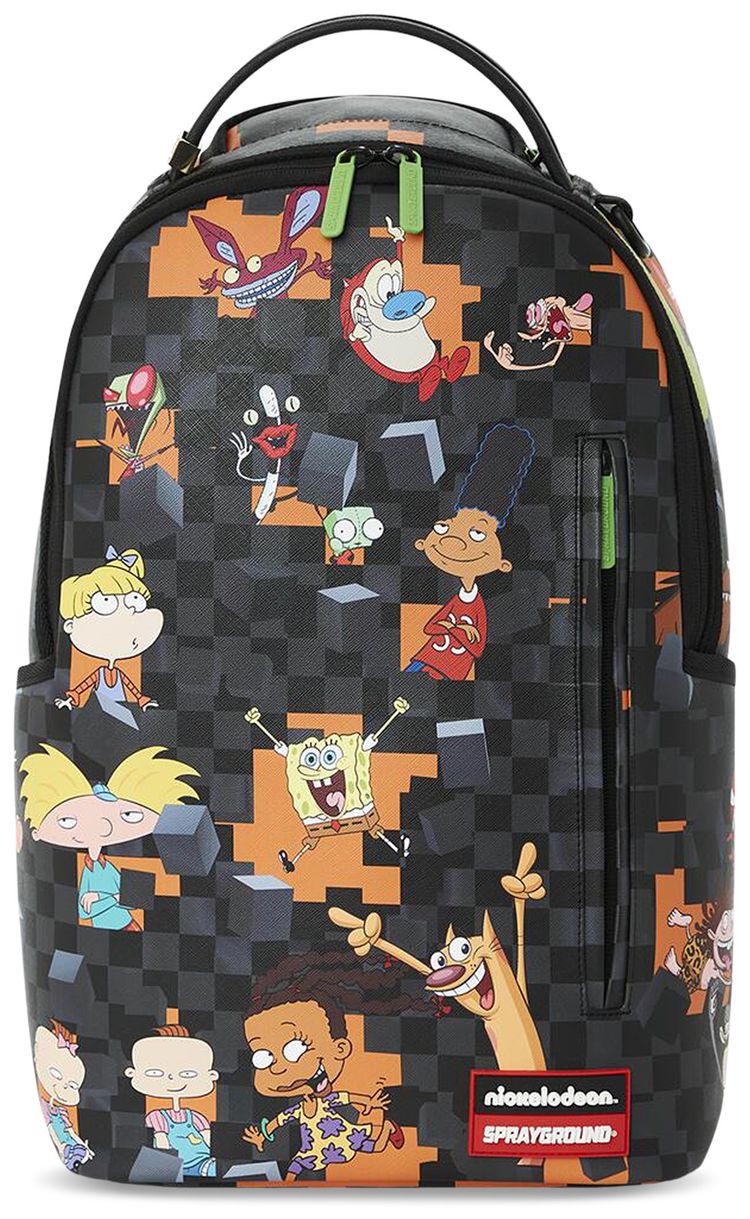 Sprayground Nickelodeon Checkbreak DlXV Backpack Multicolor