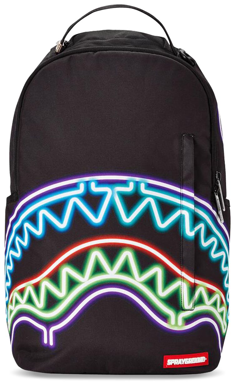 Sprayground Neon Shark Backpack Multicolor