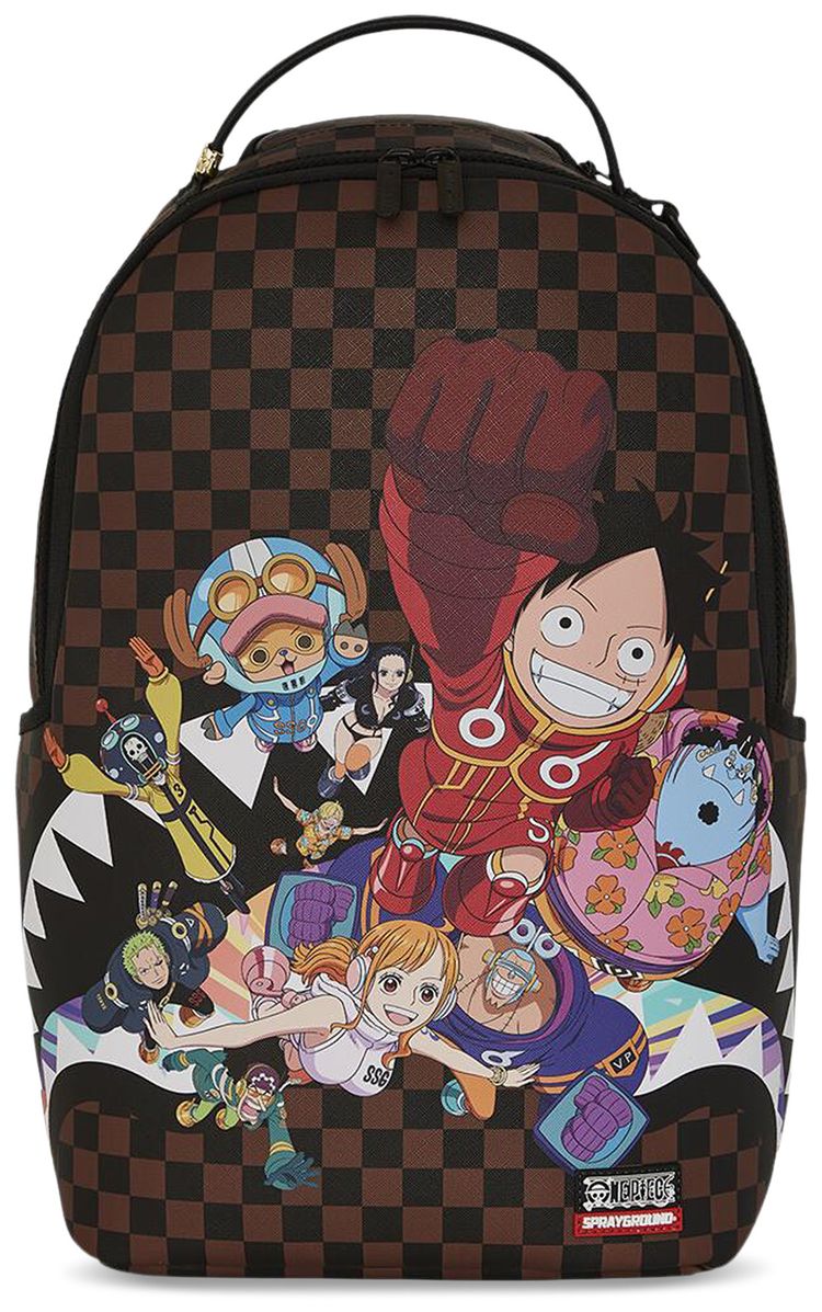 Sprayground One Piece Egghead Crew Backpack Multicolor