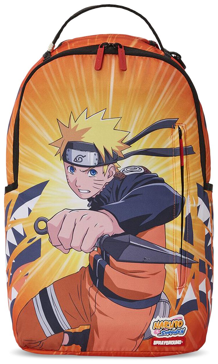 Sprayground Naruto Bustin Shark DLXR Backpack Multicolor
