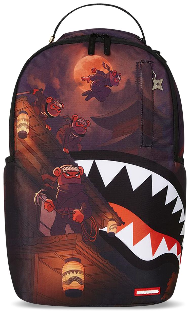 Sprayground Ninja Bears Stealth Mission DLXR Backpack Multicolor