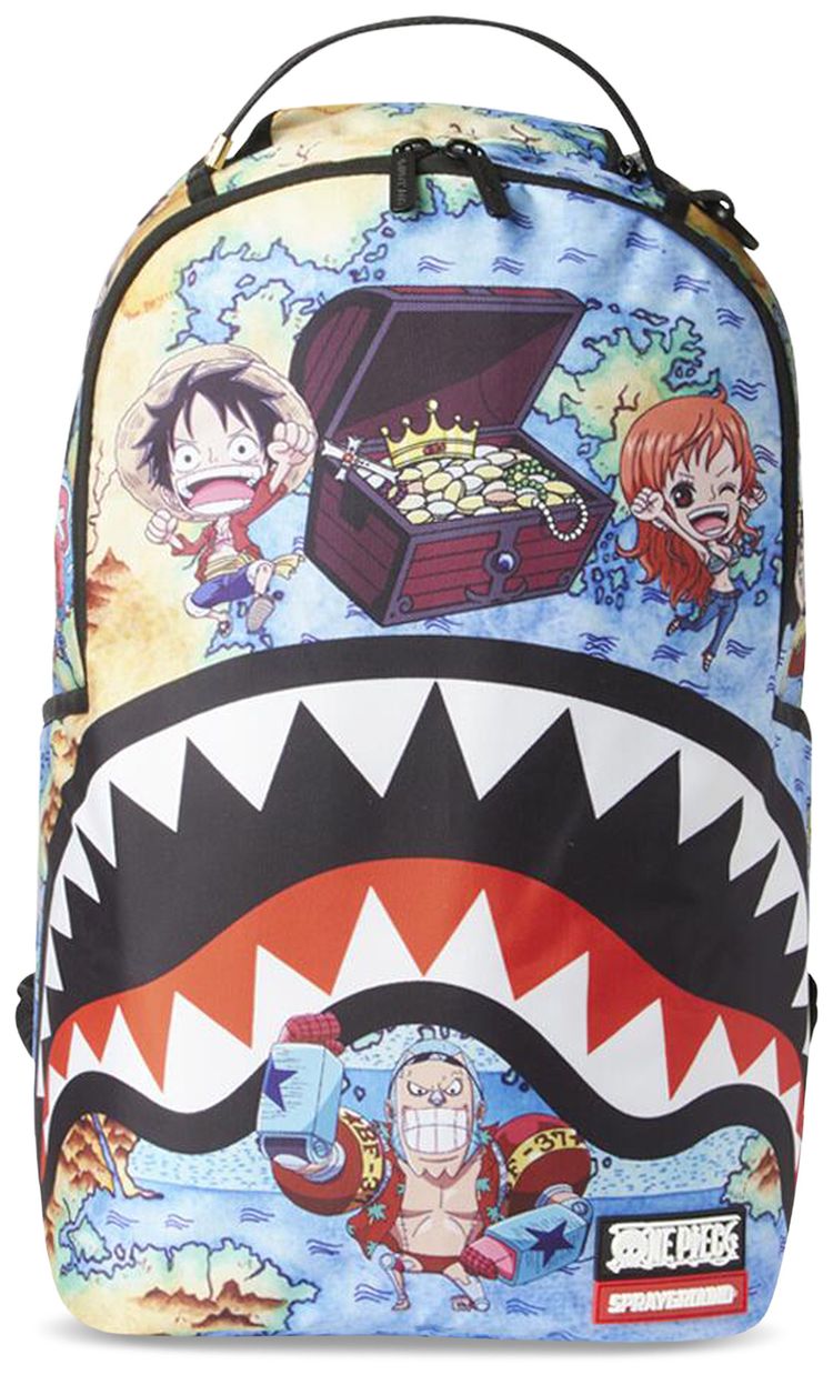 Sprayground One Piece Treasure Chest Backpack Multicolor