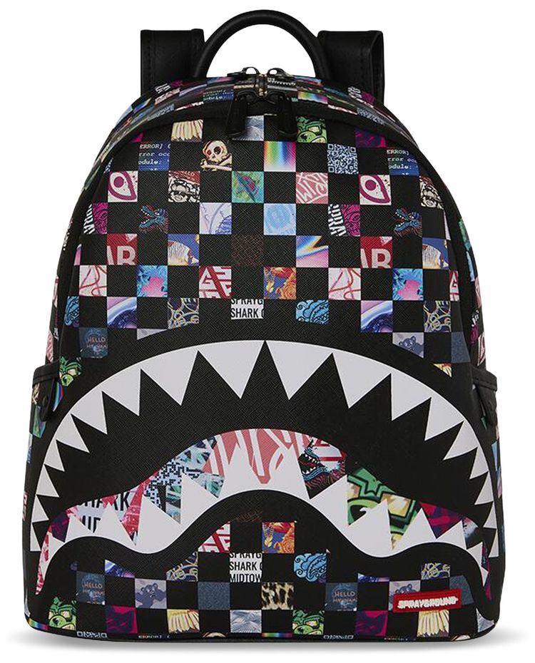 Sprayground Sharkverse Universe Savage Backpack Multicolor