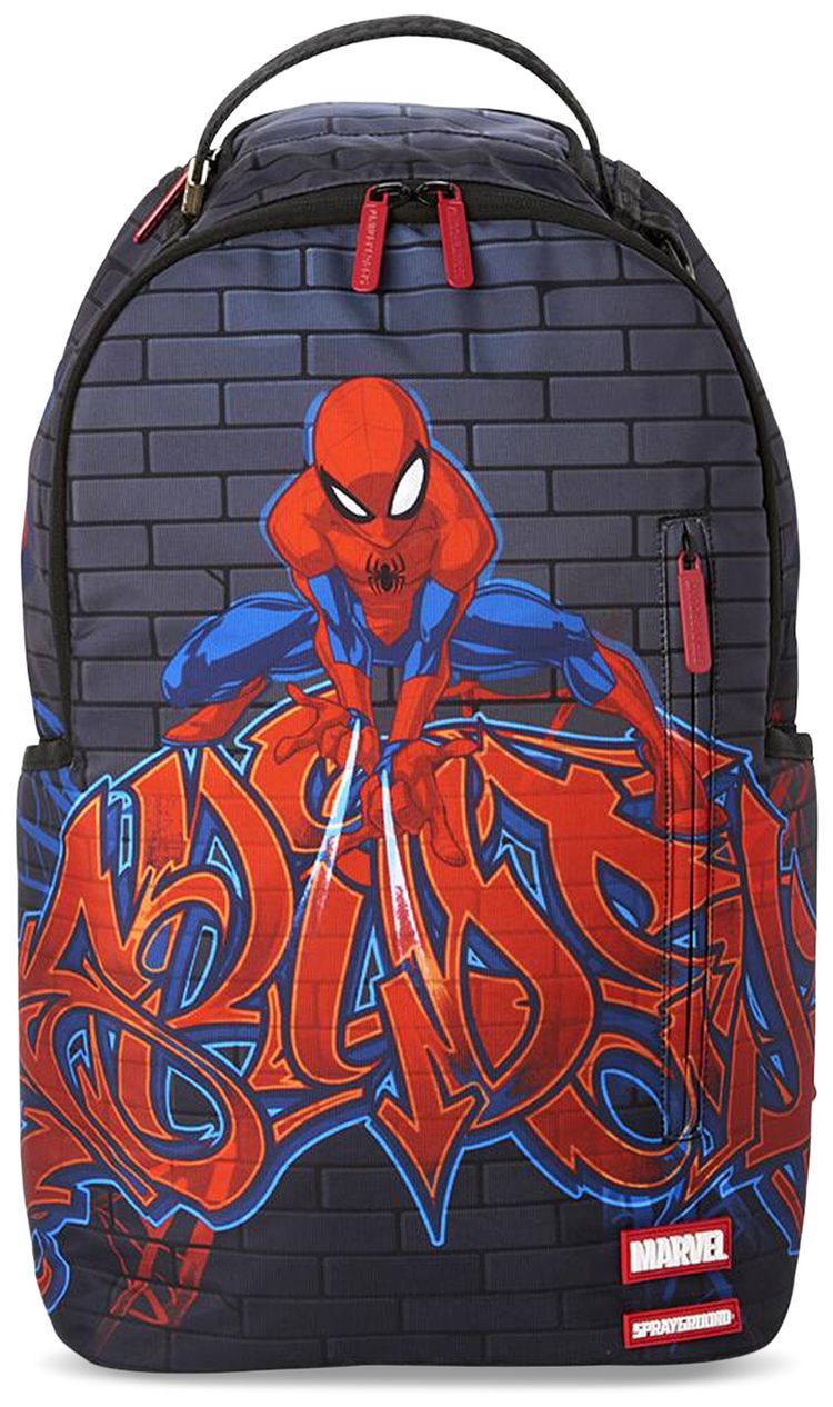 Sprayground Spiderman Wildstyle Backpack Multicolor