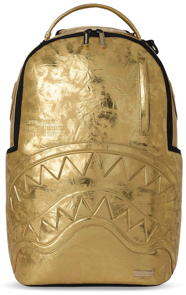 Sprayground Shark Central Golden Age Backpack Multicolor