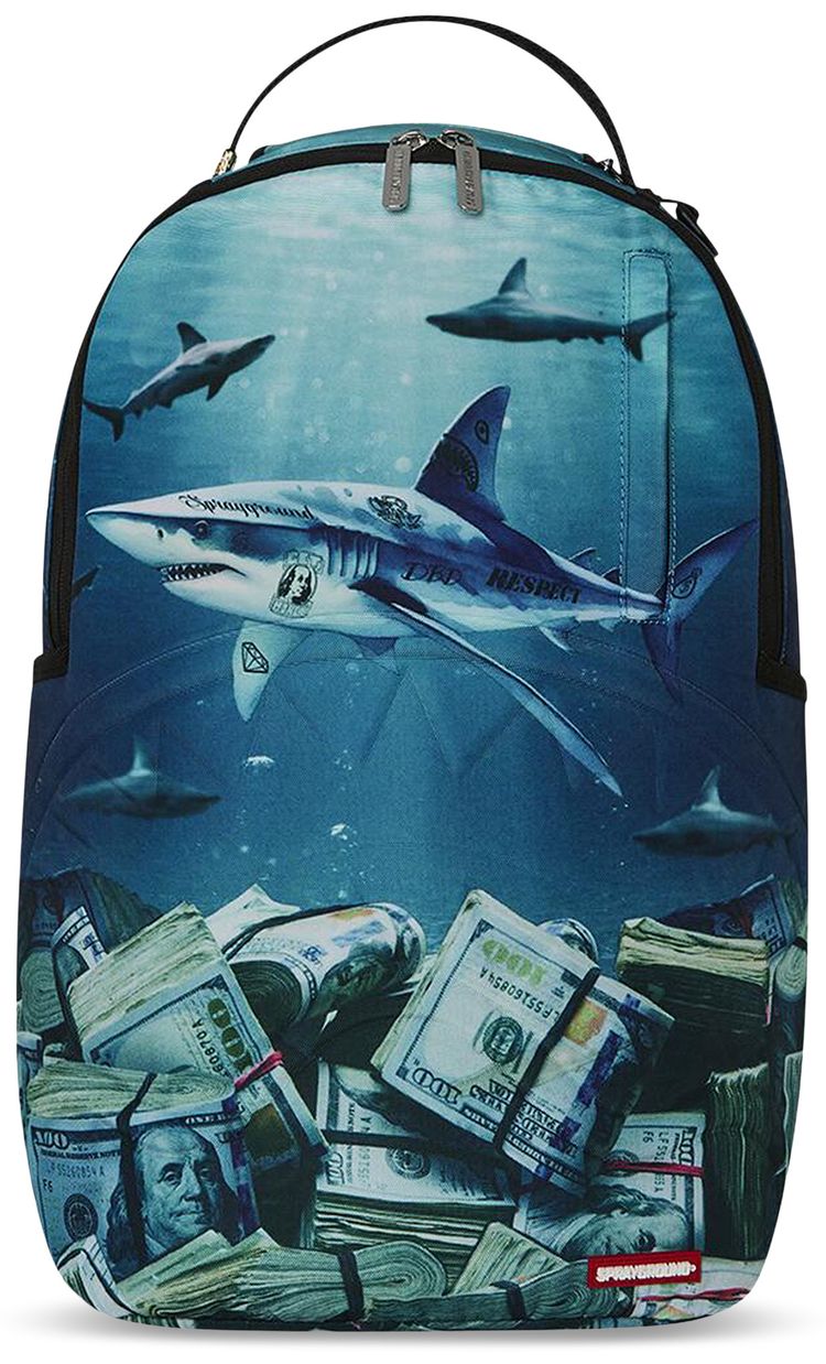 Sprayground Shark Security CEO Backpack Multicolor