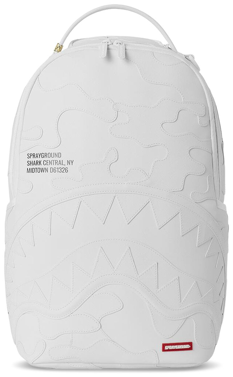 Sprayground Shark Central Camo Cut  Sew Backpack Multicolor