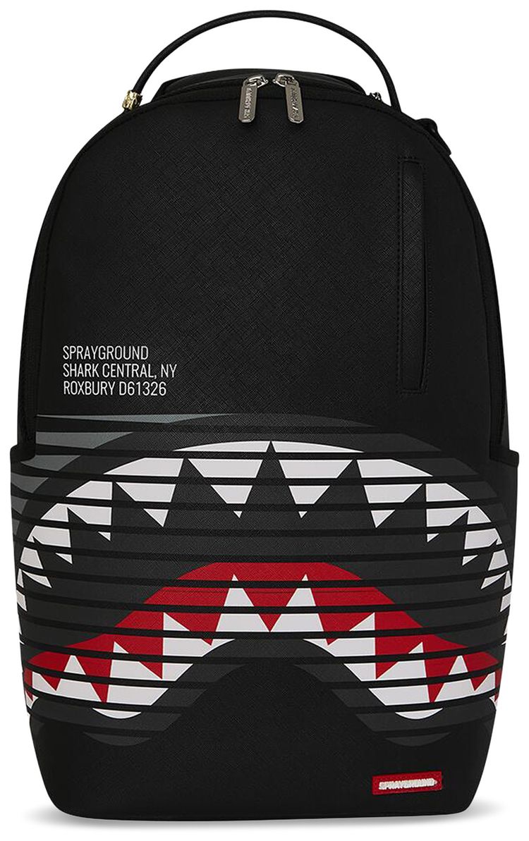 Sprayground Shark Central Flow Shark Backpack Multicolor