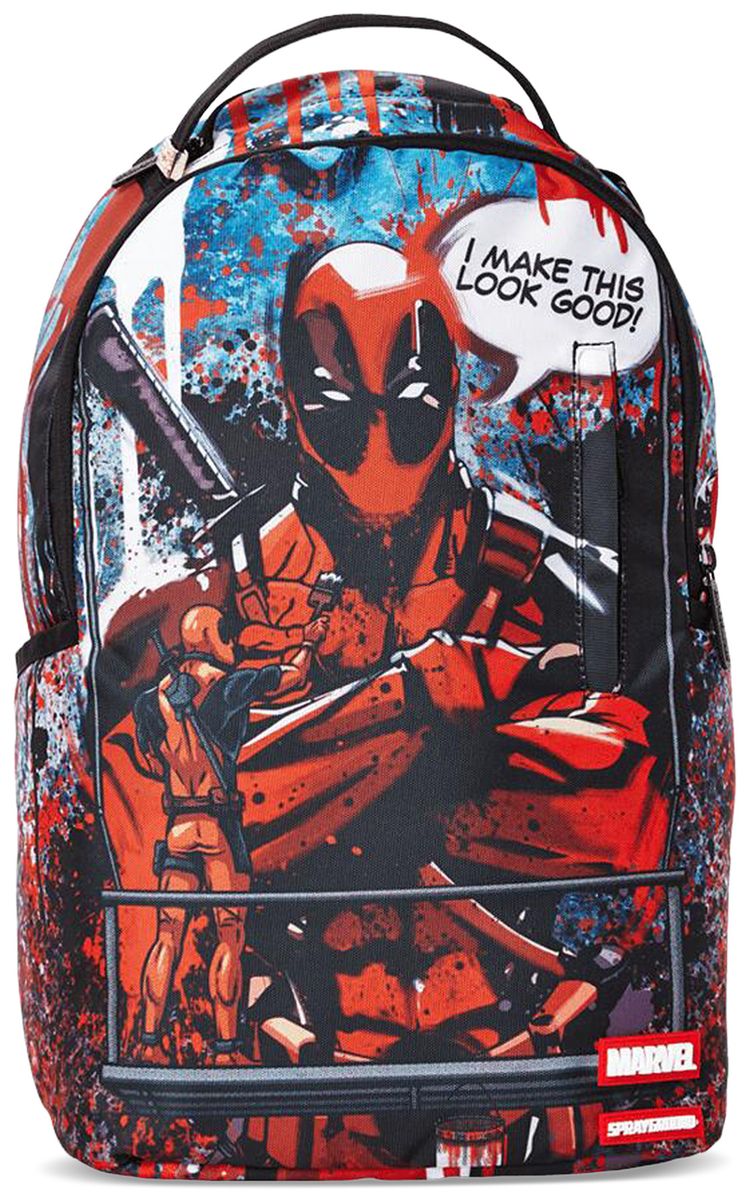 Sprayground Deadpool Painting Backpack Multicolor