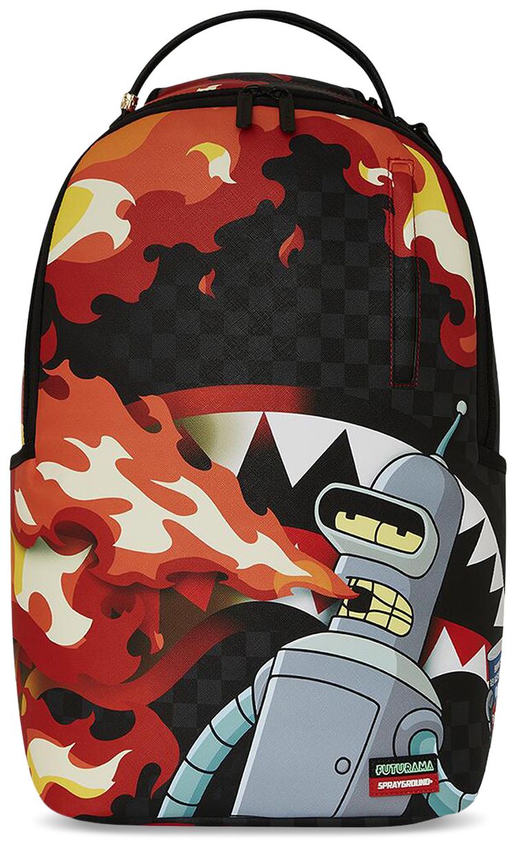 Sprayground Bender Fire Breather DLXV Backpack Multicolor
