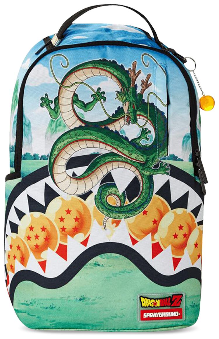 Sprayground Dragon Ball Z Shenron Shark Backpack Multicolor