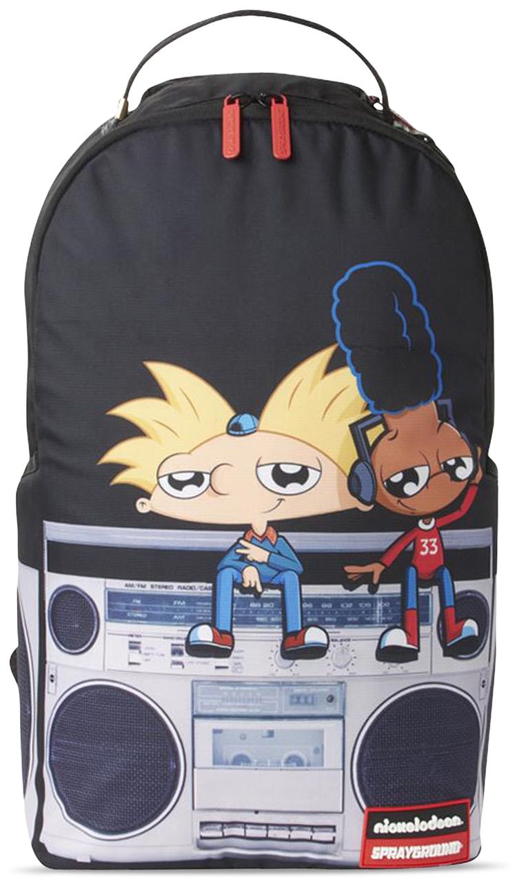 Sprayground Hey Arnold Anime On Stereo Backpack Multicolor