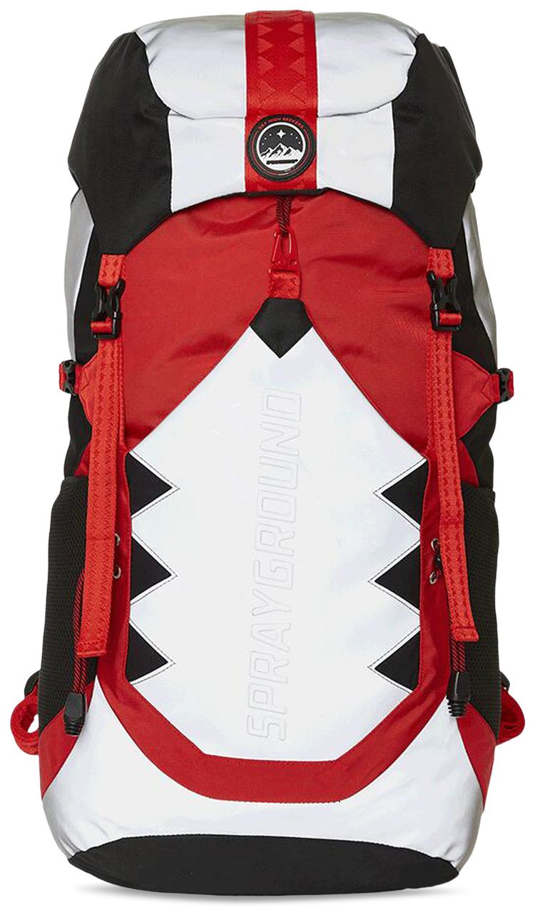 Sprayground Sky High Seekers Arctic Global Trek Camper Backpack Multicolor