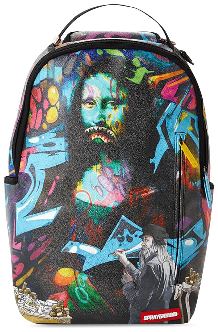 Sprayground Leonardo Shark Vinci Backpack Multicolor