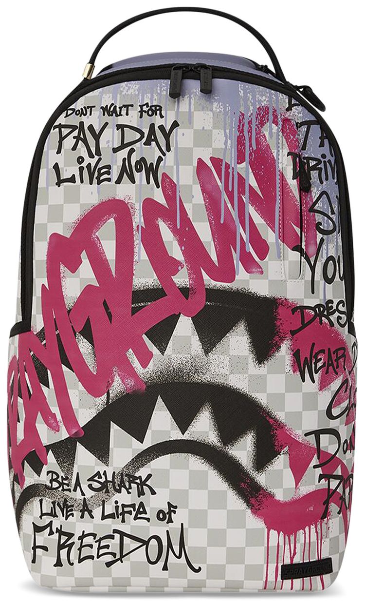 Sprayground Spray Poetry Backpack Multicolor