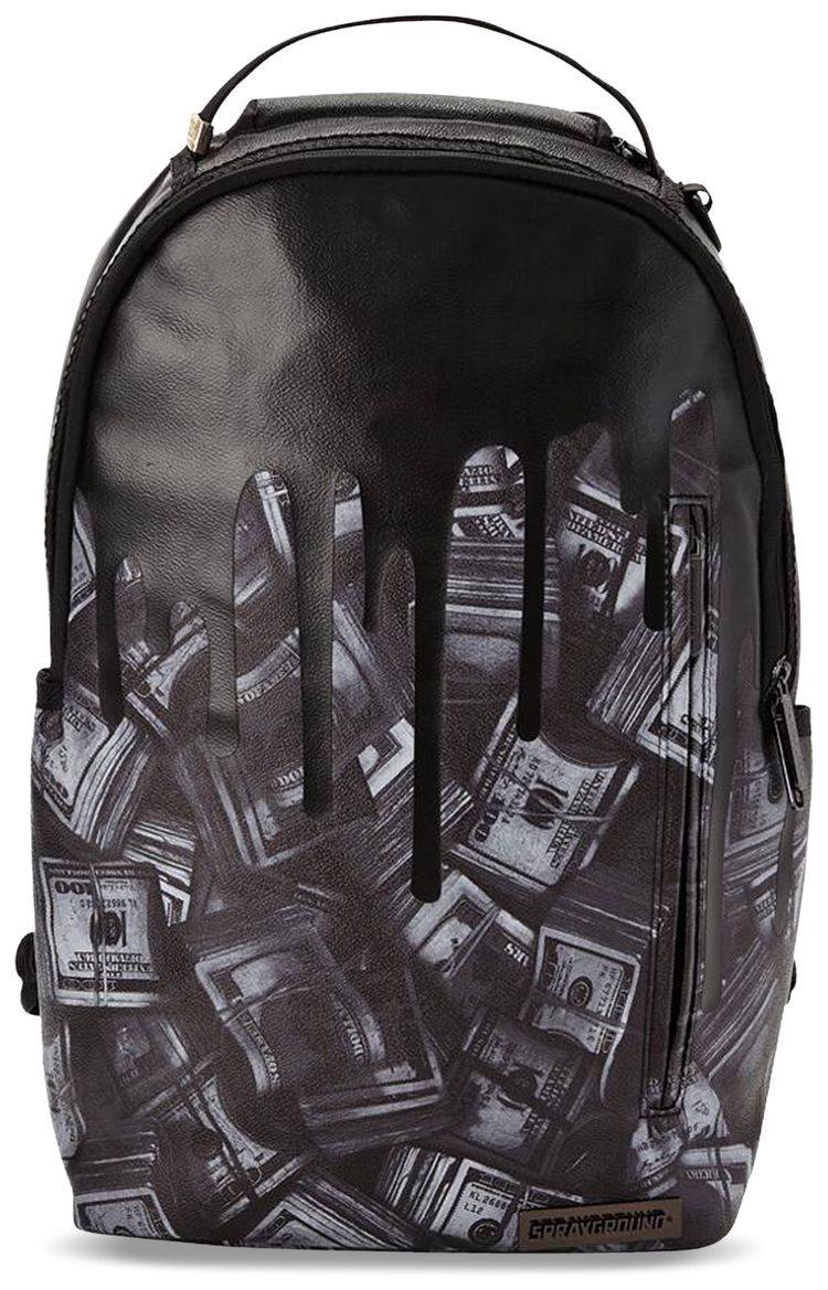 Sprayground Blackout Money Drips Backpack Multicolor