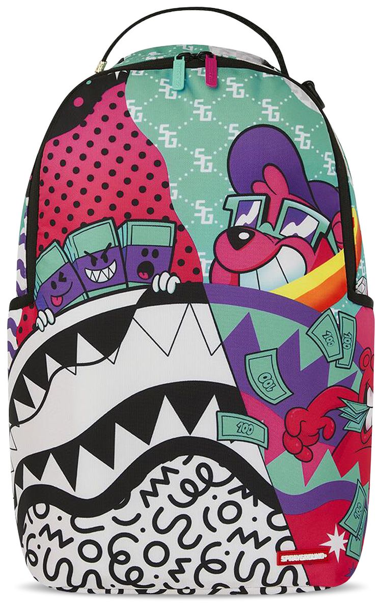 Sprayground Cash Creative Backpack Multicolor